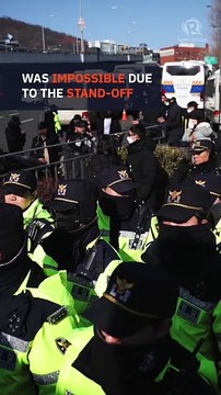 South Korean presidential guards prevent arrest of impeached Yoon after tense stand-off