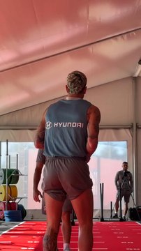 Rodri de Paul saca los pasos prohibidos en pleno entrenamiento