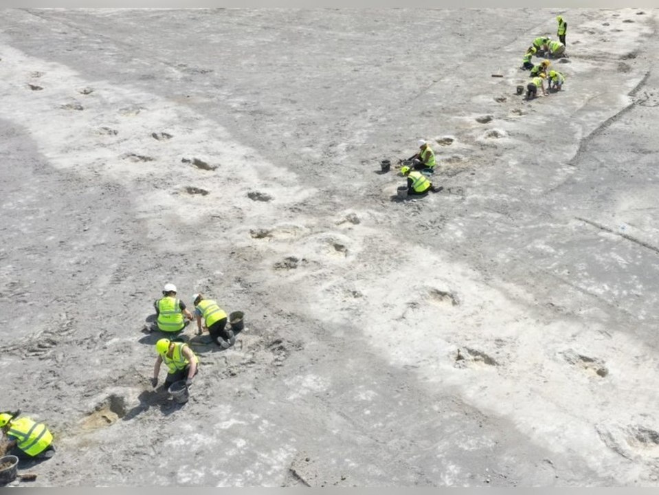 Forscher entdecken 'Dinosaurier Highway' in England
