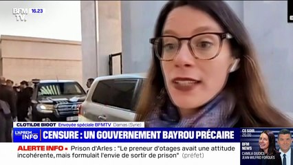 Le ministre des Affaires étrangères, Jean-Noël Barrot, a rencontré le nouveau dirigeant syrien