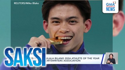 Carlos Yulo, kinilala bilang 2024 Athlete of the Year ng Philippine Sportswriters Association | Saksi