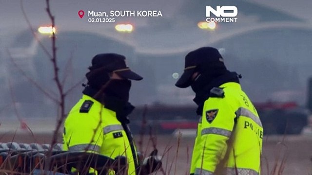 Continua l'ispezione del sito dell'incidente aereo in Corea del Sud