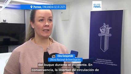 Detienen a la tripulación de un petrolero vinculado a Rusia en el marco de la investigación por el corte del cable Estlink-2