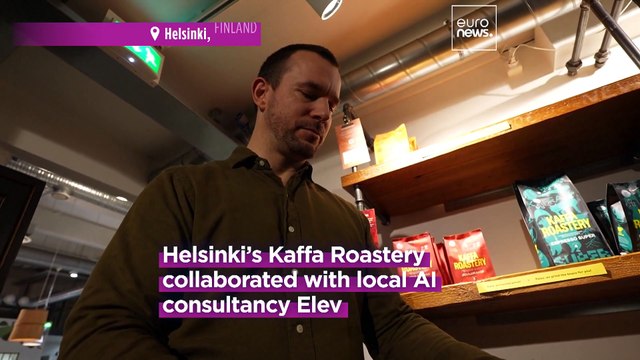 Finnish roastery wows connoisseurs in Helsinki with an AI-generated coffee blend