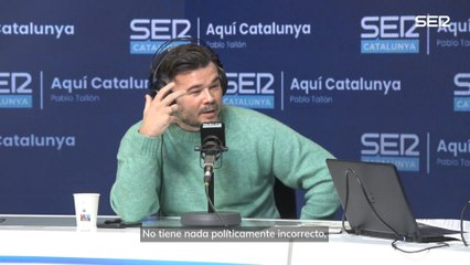 Gabriel Rufián señala que el futuro del gobierno depende de Junts