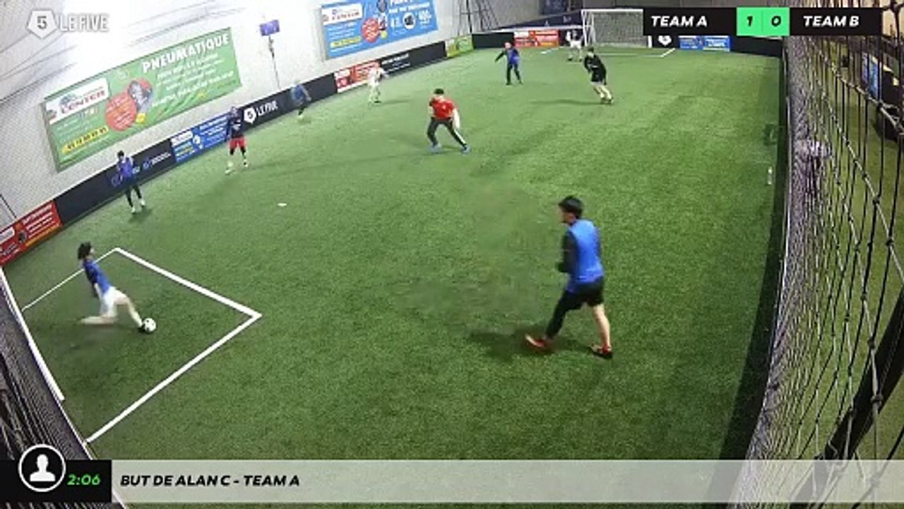 But de Alan C - Team A