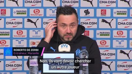 Marseille - De Zerbi recale Rennes et Sampaoli pour Rongier : "Ils vont devoir chercher un autre joueur"