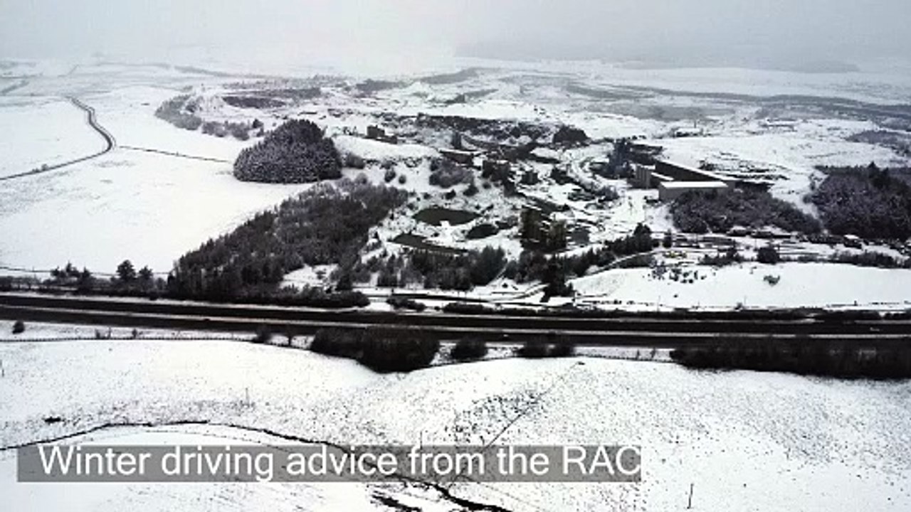 Winter Driving advice from the RAC