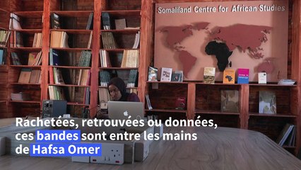 Dans un centre culturel, la mémoire sur cassettes du Somaliland