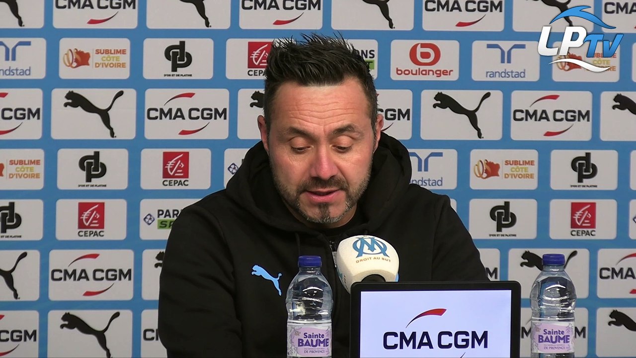 Intégrale de la conférence de presse de Quentin Merlin et Roberto De Zerbi avant la réception du Havre