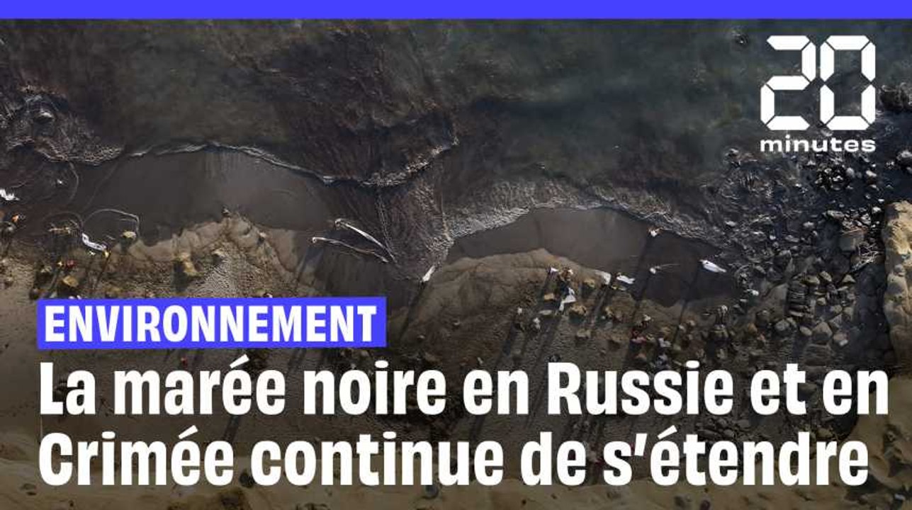 Mer Noire : La marée noire en Russie et en Crimée continue de s’étendre