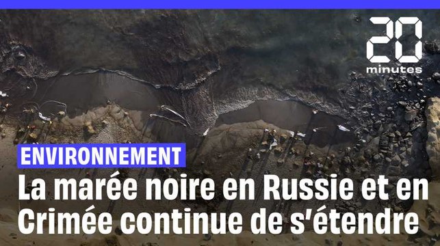 Mer Noire : La marée noire en Russie et en Crimée continue de s’étendre