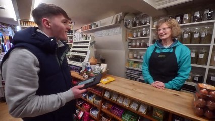 Did Market Drayton folk make new year resolutions, and what do they think about things in the town?