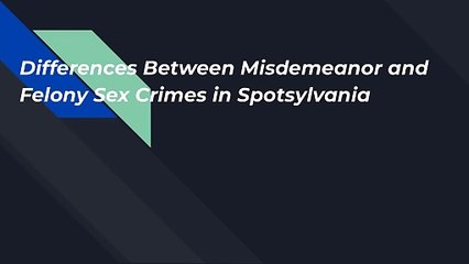 spotsylvania sex crimes lawyer