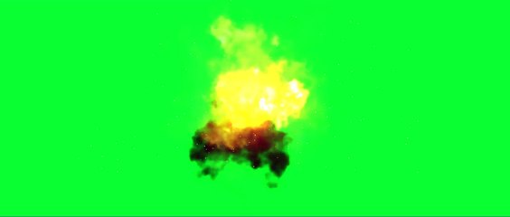 free green screen video effects explosion