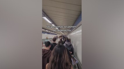 Una argentina alucina con esta norma del metro de Madrid