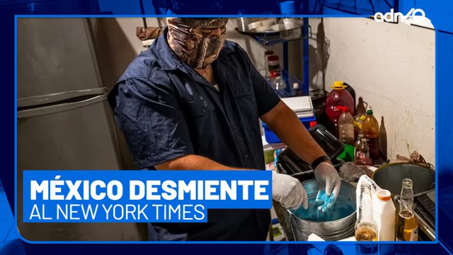 Claudia Sheinbaum desmiente al New York Times, no se puede cocinar fentanilo en una cocina