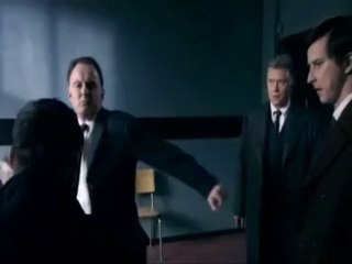 Inspector George Gently Supt Empton Beats up Alan Madsen The Burning Man