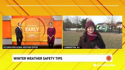 Health risks and safety tips for winter weather