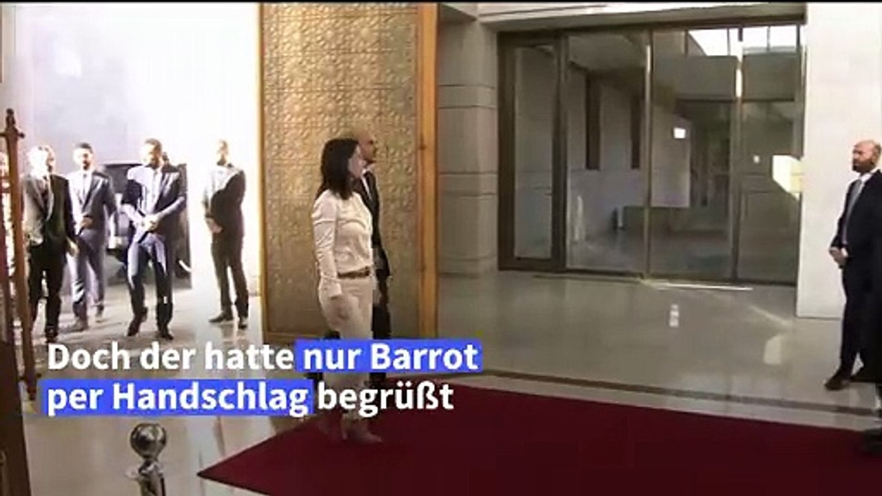Wirbel um Baerbock-Handschlag in Damaskus