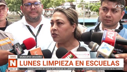 LUNES LIMPIEZA EN ESCUELAS