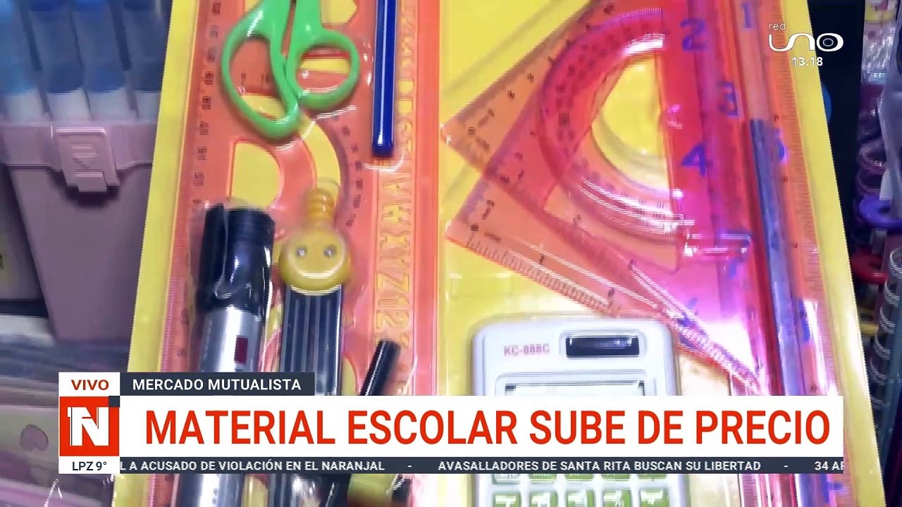 SCZ: MATERIALES ESCOLARES