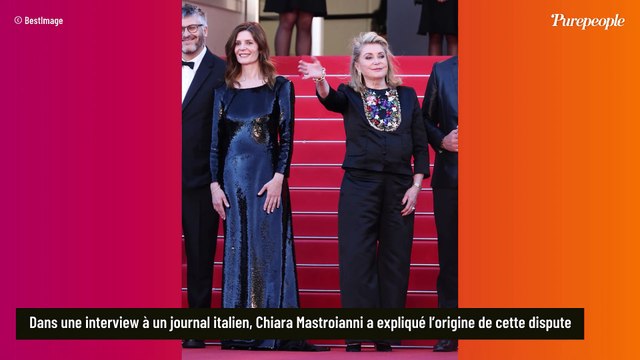 Catherine Deneuve au cœur d’une grosse dispute avec sa fille Chiara Mastroianni, qui révèle la polémique à l’origine du conflit