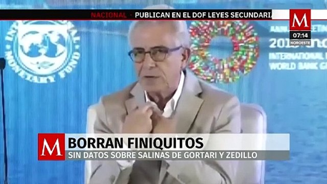 Peña Nieto eliminó huellas de finiquitos millonarios a Salinas y Zedillo