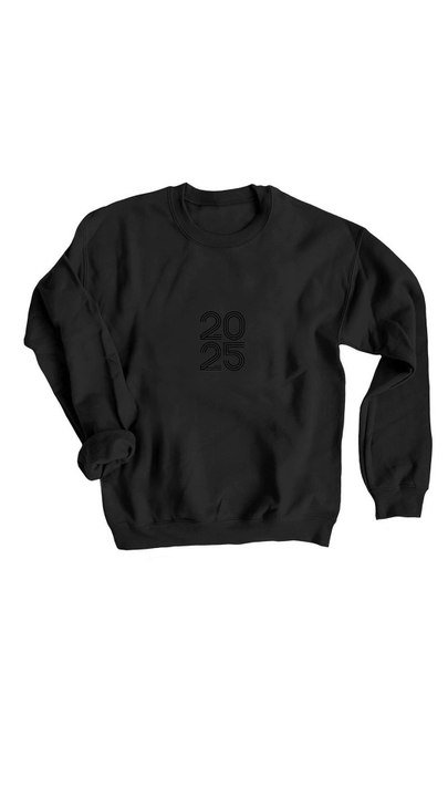 2025 Minimalist T-Shirt – Modern Design for New Year Style
