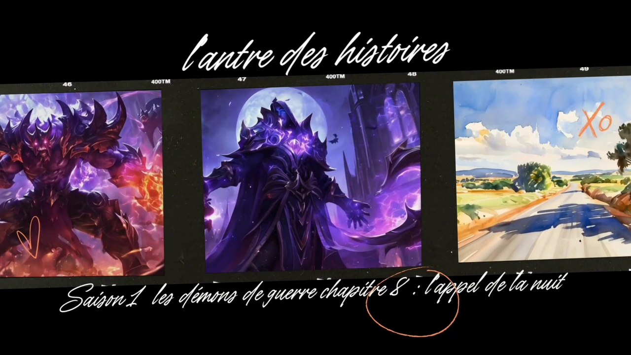 L’antre des histoires saison 1 les démons de guerre chapitre 8 : l’appel de la nuit