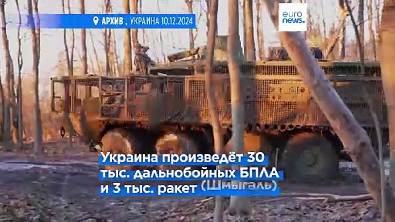 Шмыгаль: в 2025 году Украина произведёт 30 тыс....