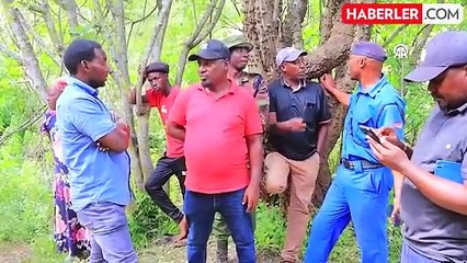 Kenya'da bir köye devasa bir uzay enkazı düştü