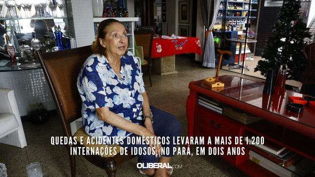 Quedas e acidentes domésticos levaram a mais de 1.200 internações de idosos, no Pará, em dois anos