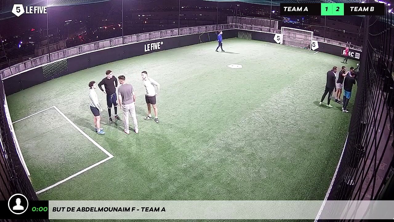 But de Abdelmounaim F - Team A