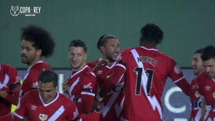 Gol de Pacha Espino(0-1) en el Racing Ferrol 1-3 Rayo Vallecano