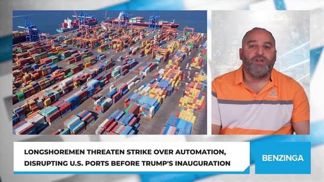 Longshoremen Threaten Strike Over Automation, Disrupting U.S. Ports Before Trump's Inauguration