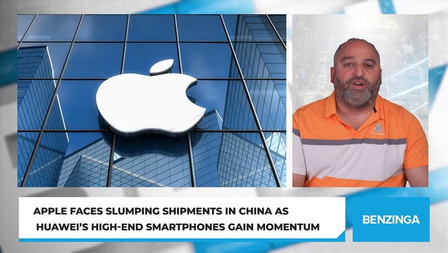 Apple Faces Slumping Shipments in China as Huawei’s High-End Smartphones Gain Momentum