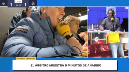 El gol de Bellingham para la remontada del Real Madrid en Valencia | Audio Carrusel Deportivo