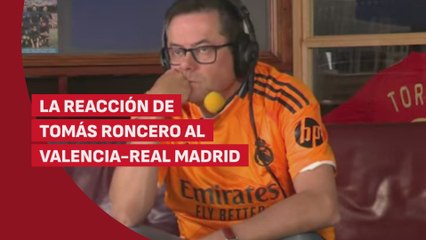 Roncero se vuelve loco con la remontada del Madrid en Mestalla
