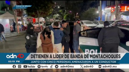 Detienen a “El Chino”, líder de banda de montachoques en Tlalpan