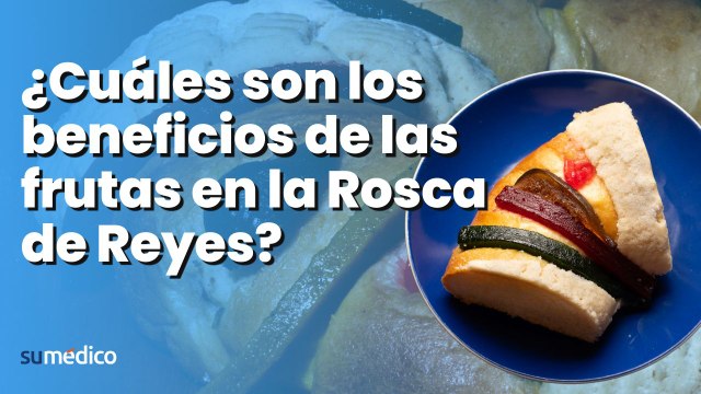 ¿Conoces los beneficios de las frutas que adornan la Rosca de Reyes?
