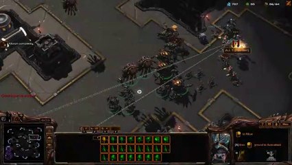 [StarCraft 2]No.0324--Great ZERG Player vs Hard A.I, WIN[2-Base Ravager-Ling Attack].CUT.01'39-10'56