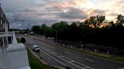 Time Lapse - Sunset at Boulevard St Martin - Laval
