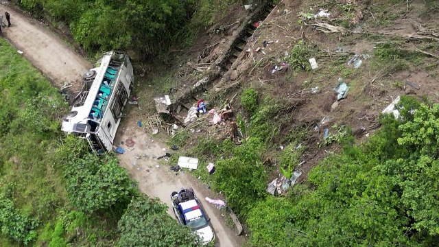 Accidente de autobús deja una decena de muertos en el sur de Colombia