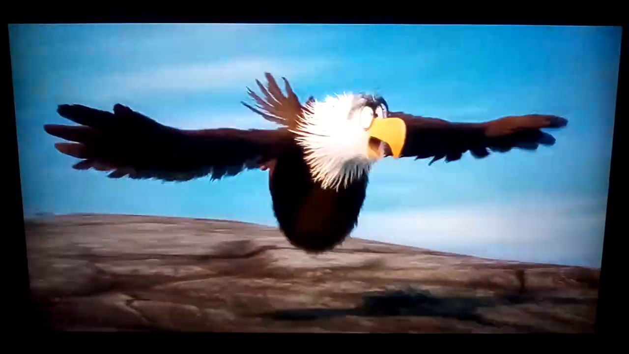 Mighty Eagle belly scene #3