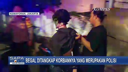 Nasib Sial, Begal di Kemayoran Ditangkap Korbannya Sendiri yang Merupakan Polisi
