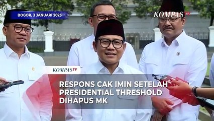 Respons Muhaimin Iskandar setelah Presidential Threshold Dihapus 20 Persen