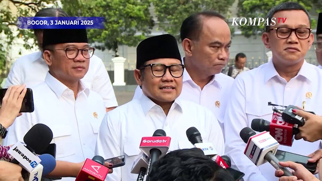 Menko Muhaimin Iskandar Ungkap Perintah Prabowo dalam Rakor di Istana Bogor