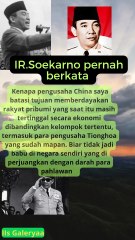 Al Fatihah untuk bapak proklamator jangan jadi babu di negeri sendiri  #soekarno #proklamator
