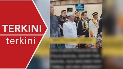 [TERKINI] Polis siasat kumpulan berpakaian istiadat pasukan beruniform